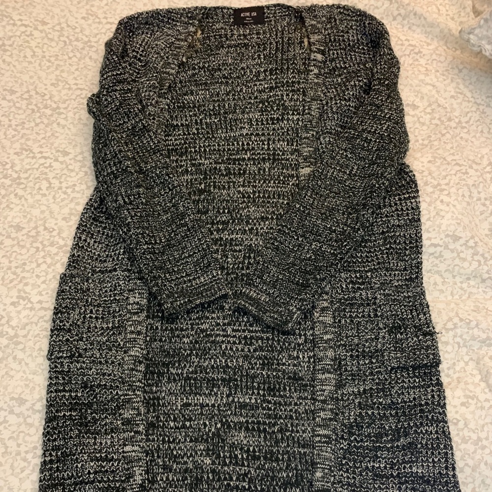 Black & White Cardigan